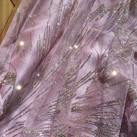 Junior's rose gold halter dress - Picture 4 of 4